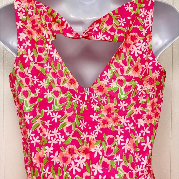 Lilly Pulitzer Floral Print Dress 0 - Picture 4 of 6